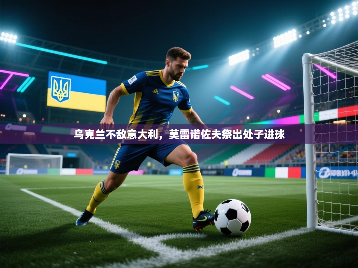 乌克兰不敌意大利，莫雷诺佐夫祭出处子进球  第2张