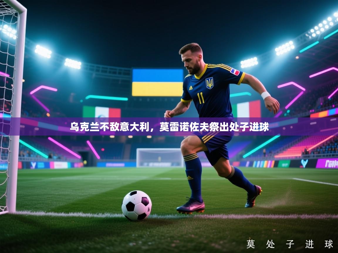 乌克兰不敌意大利，莫雷诺佐夫祭出处子进球